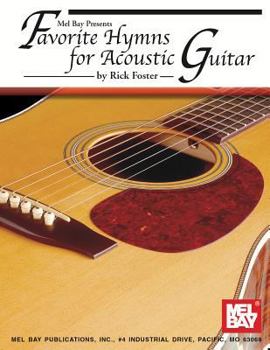 Paperback Favorite Hymns for Acoustic Guitar Book