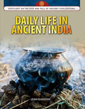 Library Binding Daily Life in Ancient India Book