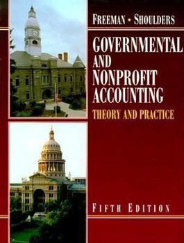 Hardcover Governmental and Nonprofit Accounting: Theory and Practice Book