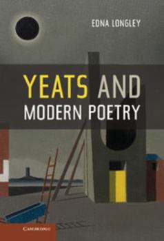 Hardcover Yeats and Modern Poetry Book