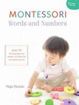 Paperback Montessori Words & Numbers Book