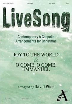 Paperback Livesong, Book: Contemporary A Cappella Arrangements for Christmas Book
