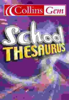 Paperback Collins Gem School Thesaurus Book
