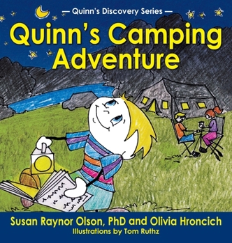 Hardcover Quinn's Camping Adventure Book