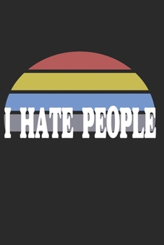 Paperback Schedule Planner 2020: Schedule Book 2020 with Hate People Cover - Weekly Planner 2020 - 6" x 9" - Flexible Cover - Do to list - Goal list - Book