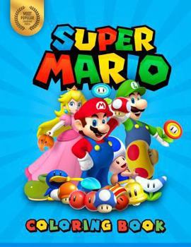 Paperback Super Mario Coloring Book: For Kids Book