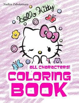Paperback Hello Kitty & Friends Coloring Book: All Classic Hello Kitty Characters! Book