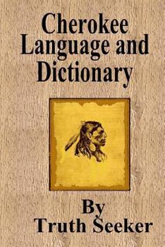 Paperback Cherokee Language and Dictionary Book