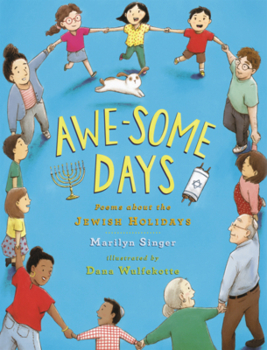 Library Binding Awe-Some Days: Poems about the Jewish Holidays Book