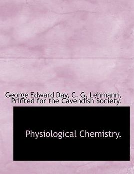 Physiological Chemistry