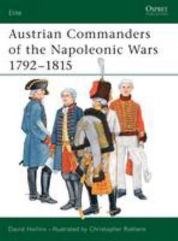 Paperback Austrian Commanders of the Napoleonic Wars 1792-1815 Book