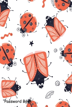 Paperback Password Book: Include Alphabetical Index With Cartoon Bugs Book