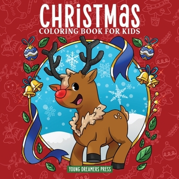 Paperback Christmas Coloring Book for Kids: Christmas Book for Children Ages 4-8, 9-12 Book