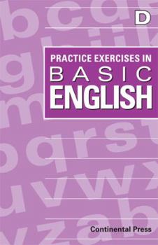 Paperback English Workbook: Practice Exercises in Basic English, Level D - 4th Grade Book