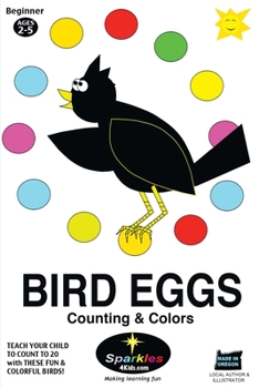 Paperback BIRD EGGS Counting & Colors (edu): Count to 20 Book
