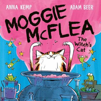 Hardcover Moggie McFlea: The Witch's Cat Book