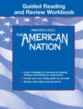 Paperback The American Nation 9th Edition Guided Reading and Review, English Student Edition 2003c Book