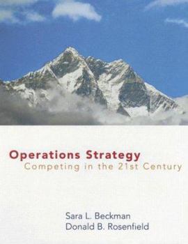 Hardcover Operations Strategy: Competing in the 21st Century Book