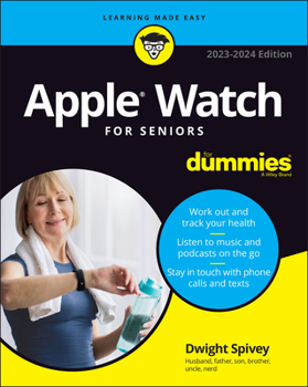 Paperback Apple Watch for Seniors for Dummies Book