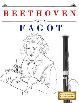 Paperback Beethoven Para Fagot: 10 Piezas F [Spanish] Book