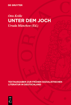 Hardcover Unter Dem Joch: Die Geschichte Einer Jugend [German] Book