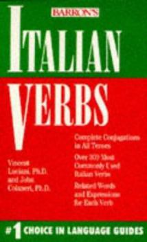 Paperback Italian Verbs Book