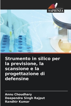 Paperback Strumento in silico per la previsione, la scansione e la progettazione di defensine [Italian] Book