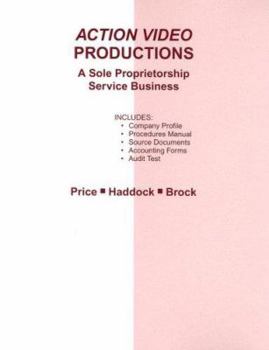 Paperback Action Video Productions Practice Set: A Sole Proprietorship Service Business Book