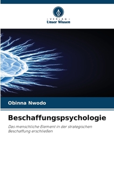 Paperback Beschaffungspsychologie [German] Book