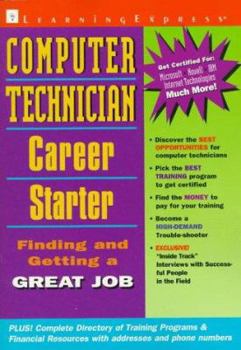 Paperback Computer Technician Career Starter Book