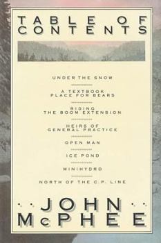 Hardcover Table of Contents Book