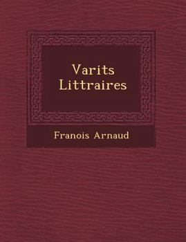 Paperback Vari T S Litt Raires [French] Book