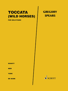 Paperback Toccata (Wild Horses) for Piano Book