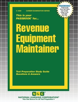 Paperback Revenue Equipment Maintainer Book