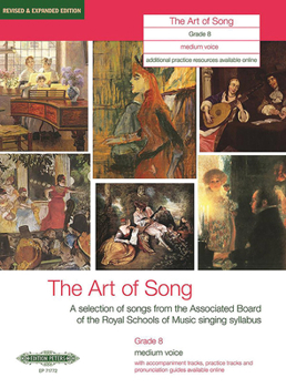 Paperback The Art of Song, Grade 8 (Medium Voice): A Selection of Songs from the Abrsm Syllabus Book