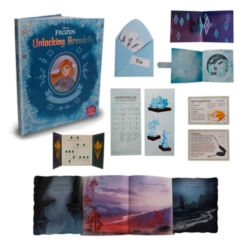 Hardcover Disney Frozen: Unlocking Arendelle: My Treasured Memories Book