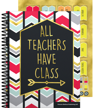Spiral-bound Aim High Teacher Planner Book