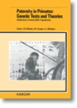 Hardcover Paternity in Primates: Genetic Tests and Theories : Implications of Human DNA Fingerprinting Book