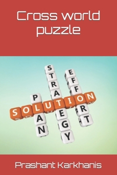 Paperback Cross world puzzle Book