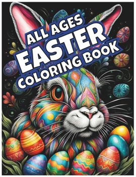 Paperback All Ages Easter Coloring Book: Detailed Easter Egg Coloring Book