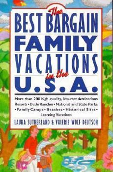 Paperback The Best Bargain Family Vacations in the U.S.A. Book