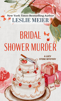Hardcover Bridal Shower Murder [Large Print] Book
