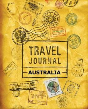 Paperback Travel Journal Australia Book