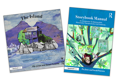 Paperback The Island and Storybook Manual: For Children with a Parent Living with Depression Book