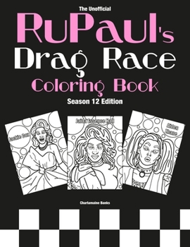 Paperback RuPaul's Drag Race Coloring Book: Season 12 Edition Book