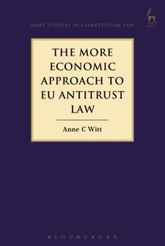 Hardcover The More Economic Approach to EU Antitrust Law Book