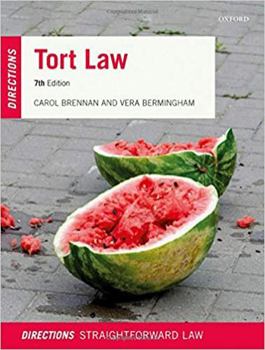 Paperback Tort Law Directions Book