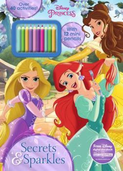 Paperback Disney Princess Secrets & Sparkles Book