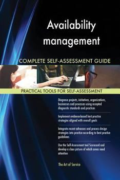 Paperback Availability management Complete Self-Assessment Guide Book