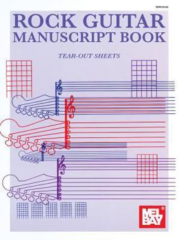 Paperback Rock Guitar Manuscript Book